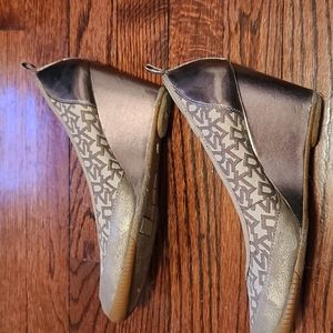 DKNY wedge shoes